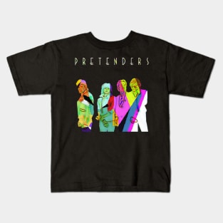 The Pretenders - Wpap Vintage Kids T-Shirt